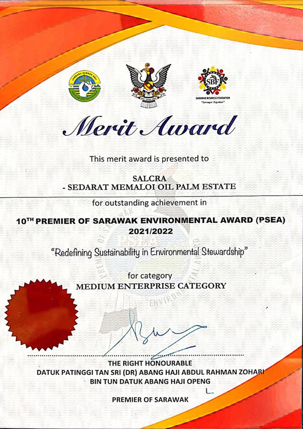 PSEA Certificate 4