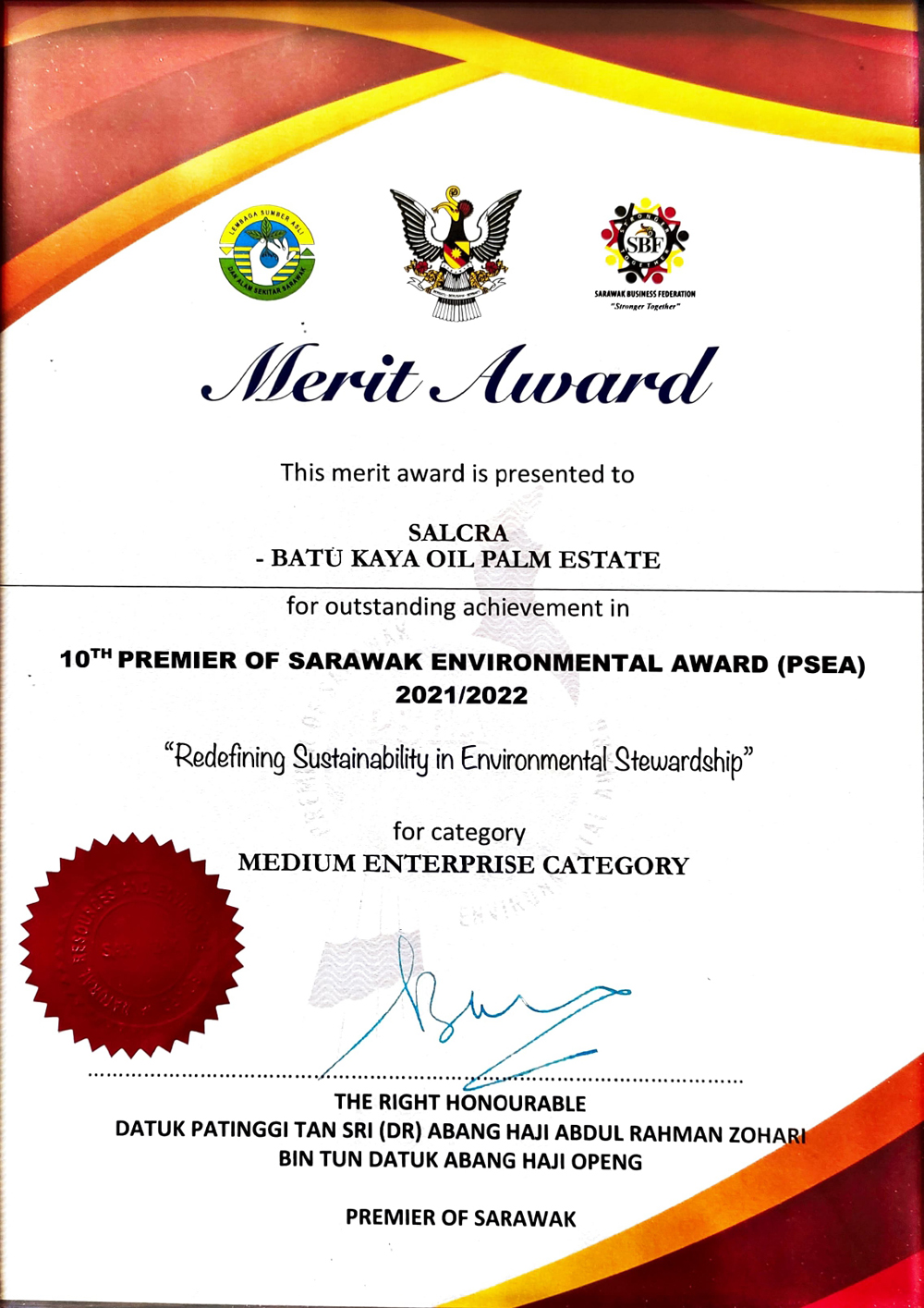 PSEA Certificate 7