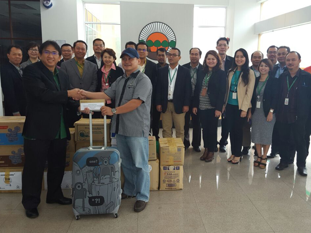 Donation to Rh. Gandum Sarikei