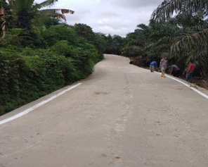 Access roads to villages and longhouses